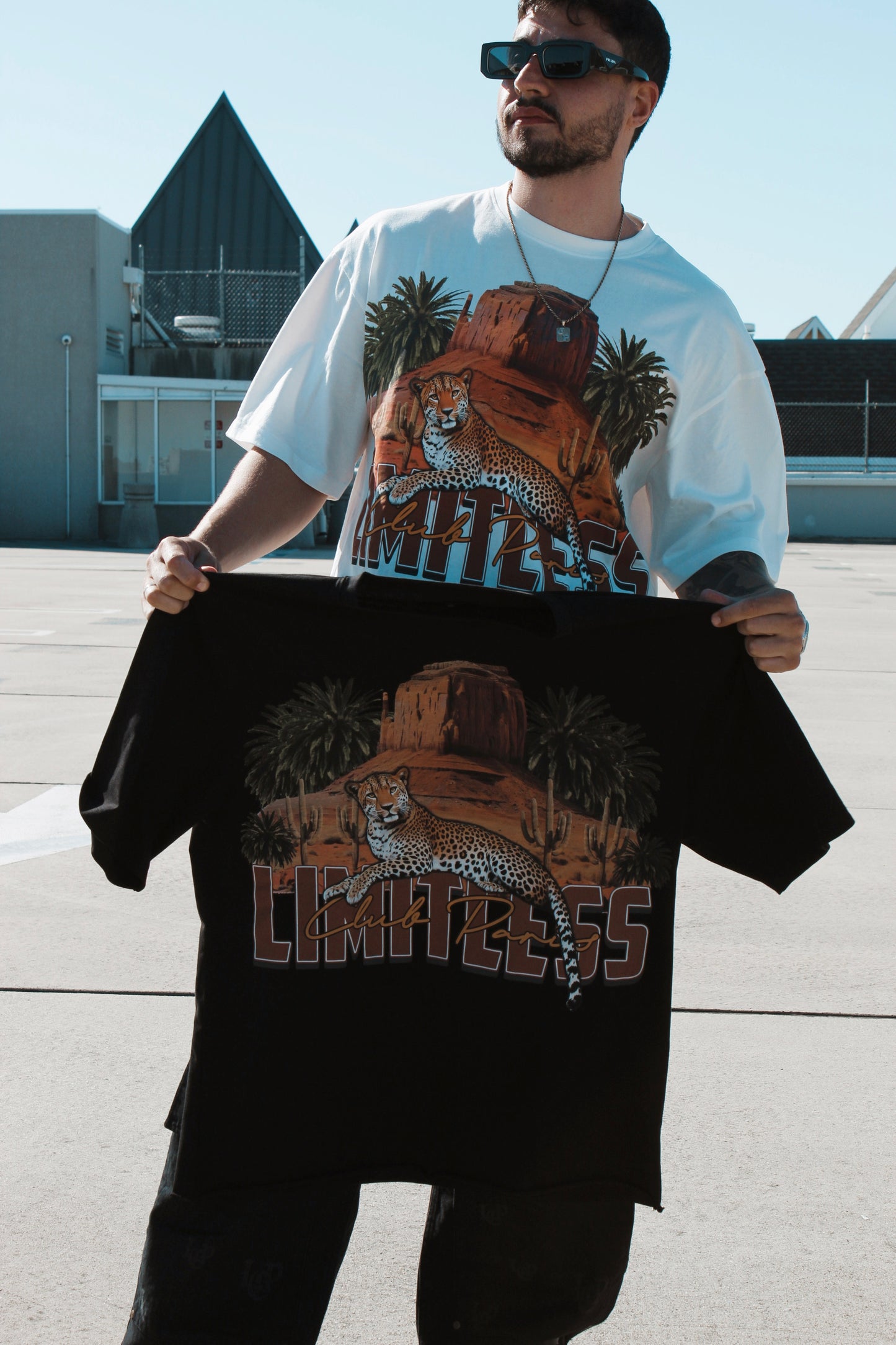 Leopard Limitless White T-shirt