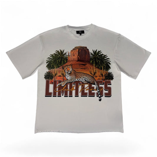 Leopard Limitless White T-shirt