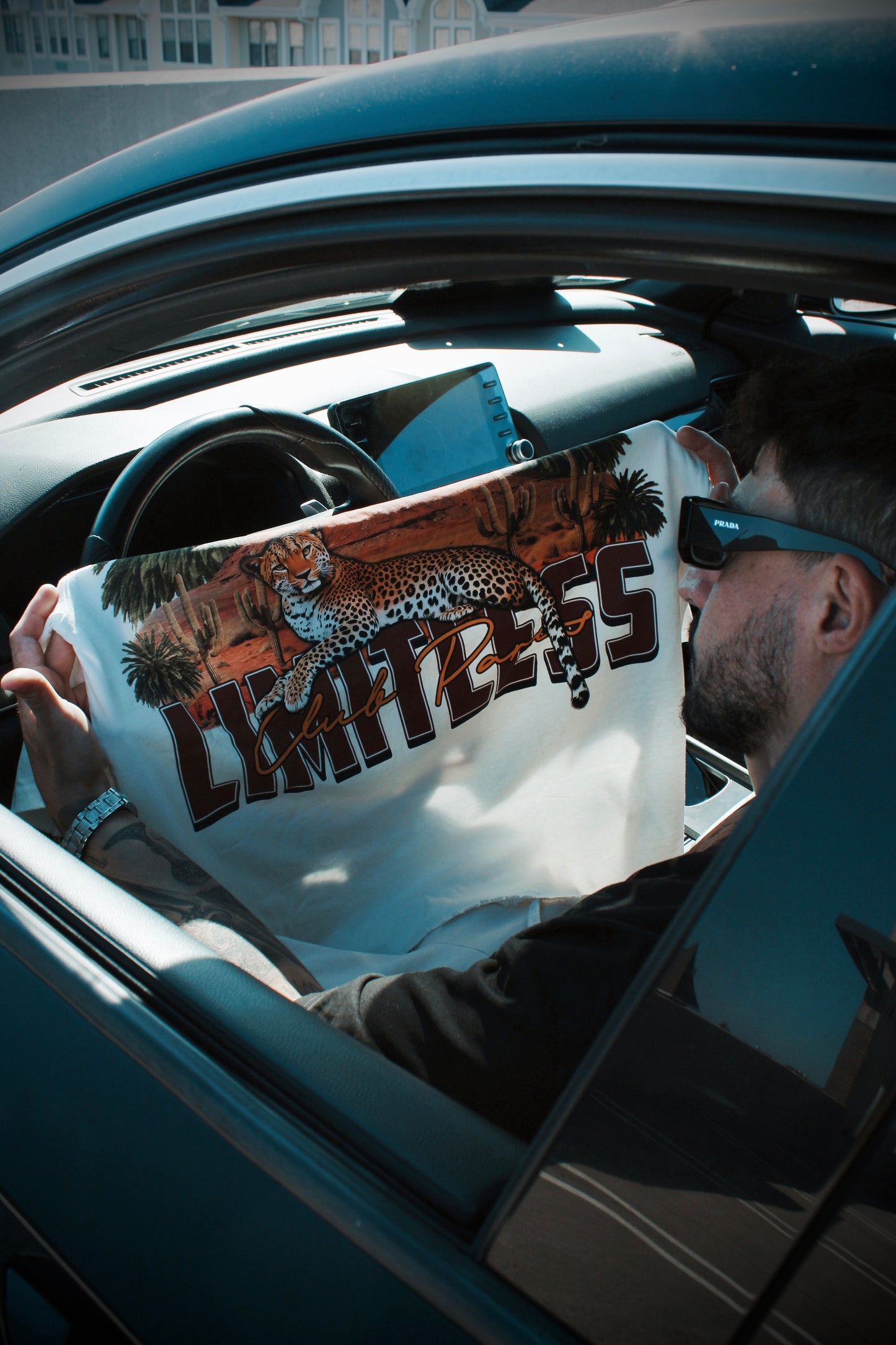 Leopard Limitless White T-shirt