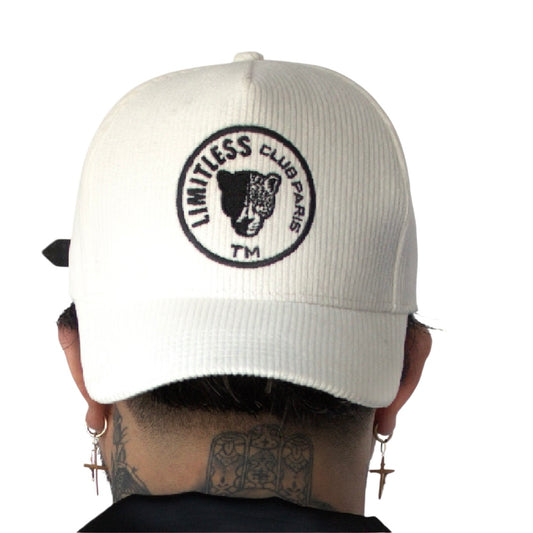 WHITE PARIS CAP